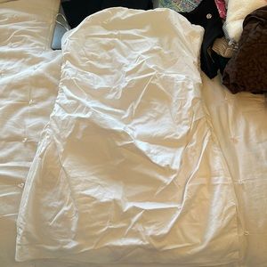 Mini white dress